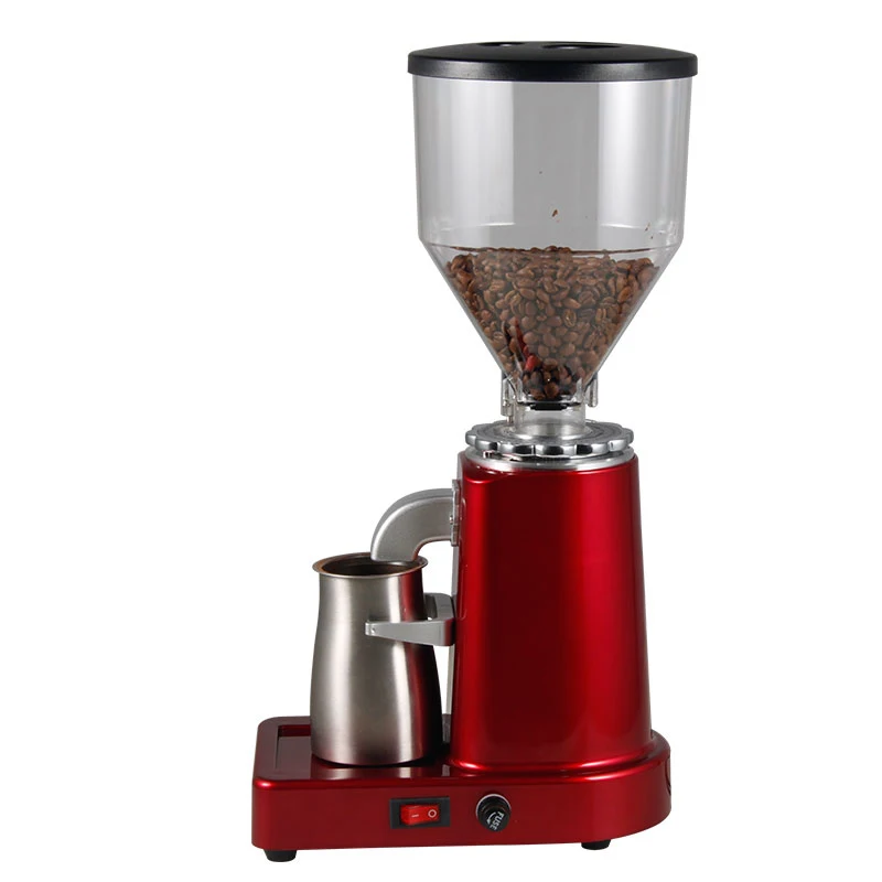 

Household Coffee Grinder Italian Electric Coffee Grinder Adjustable Speed Commercial Burr Grinders Flat Wheel Coffee Bean Mill