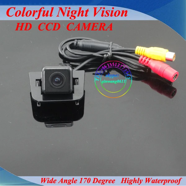 En Ligne Livraison gratuite! HD CCD effets! spécial de voiture caméra de recul pour Toyota Prius avec super nuit vision