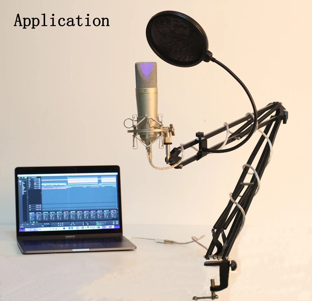 

Free Shipping!!! YARMEE Hot Selling Wireless Recording Microphone For Skype Singing And Meeting YR03