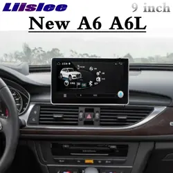 Liislee автомобильный мультимедийный плеер NAVI для Audi A6 A6L S6 RS6 C7 4G 2012 ~ 2018 CarPlay адаптер Радио Стерео gps-навигатор, экран навигации