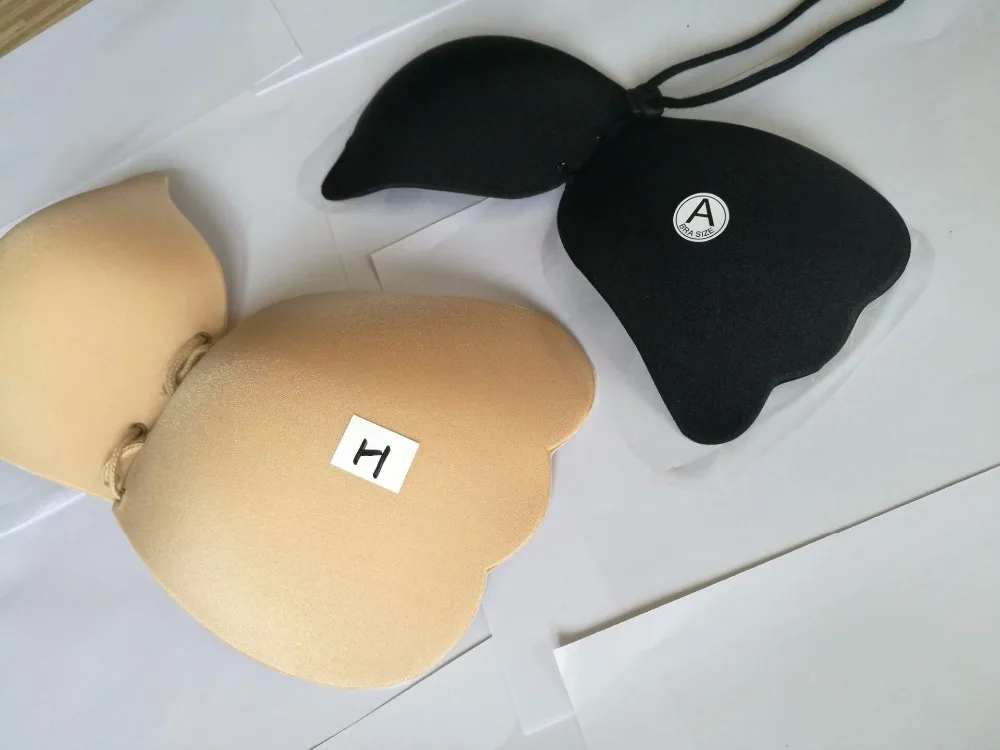 Invisible Big Size Bra Ddj Push Up Front Closure Selfadhesive