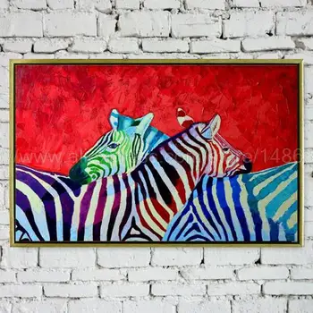 

animal horse Oil Painting on Canvas Office background art wall decor paintings art wall painting background High quality