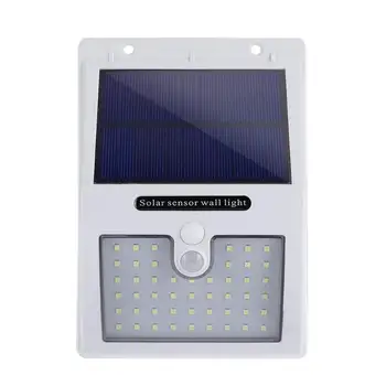 

48LED Solar Light Motion Sensor Wall Light 3 Modes Solar Power Outdoor Waterproof Garden Pathway Security Wall Lamp