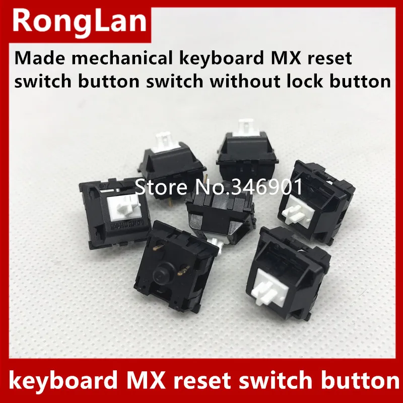 

[SA]Made mechanical keyboard MX reset switch button switch without lock button fretting PB-014---200pcs/lot