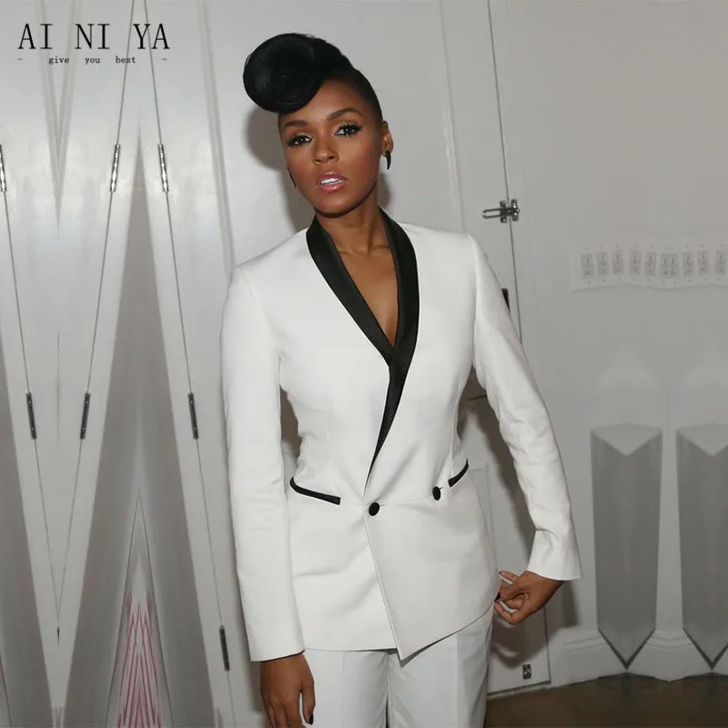 Women's Winter White Pant Suits Flash 