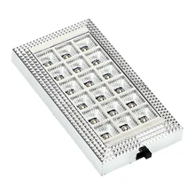 ITimo 18LED Car Dome Light Car-styling LED Auto Interior Light White Rectangular Roof Ceiling Lamp Bulb Signal Lamp 6000K