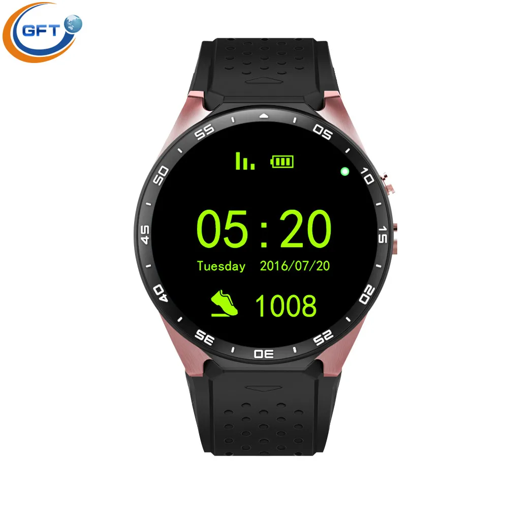 GFT KW88 3G Wifi font b Smart b font font b Watch b font Sim Android5