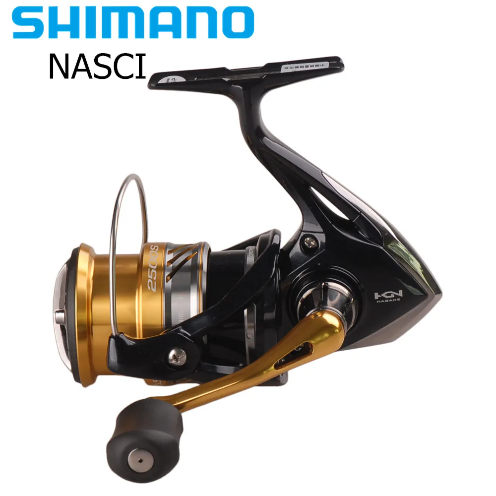 Shimano NASCI 1000-3000HG الغزل الصيد بكرة 4 + 1BB Hagane والعتاد X-سفينة المياه المالحة إغراء بكرات Carretilha Moulinet بيكي pesca Shimano NASCI 1000-3000HG الغزل الصيد بكرة 4 + 1BB Hagane والعتاد X-سفينة المياه المالحة إغراء بكرات Carretilha Moulinet بيكي pesca
