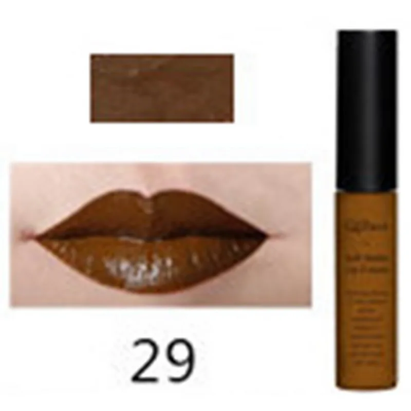 Manooby водостойкий блеск для губ Batom пигментированный сексуальный блеск для губ красота макияж новая Матовая жидкая помада долговечная