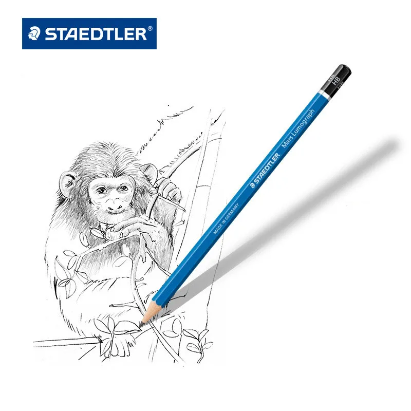 Ручной карандаш STAEDTLER Рисование черный для школы и офиса многофункциональные