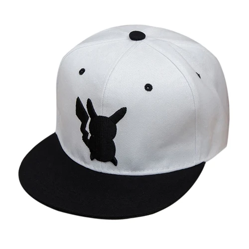 かわいいポケットモンスタースナップバックキャップポケモン行く帽子ピカチュウ野球キャップ男性ヒップホップ帽子gorraキャスケットポケモン骨yy Pikachu Baseball Cap Monster Snapbackcap Men Hip Hop Aliexpress
