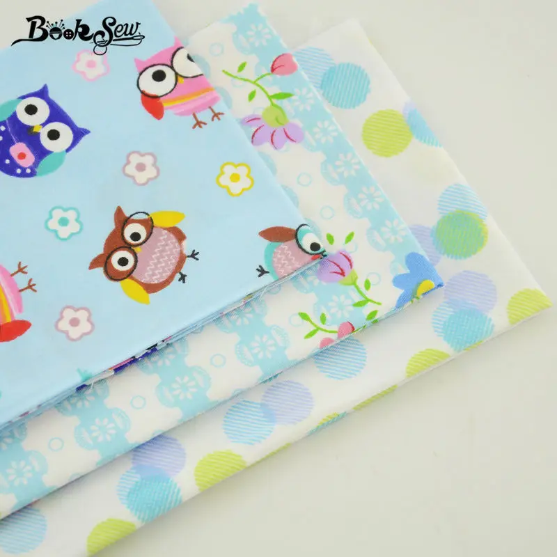 Cotton Twill Fabric Children Clothing 3 Design Collection booksew