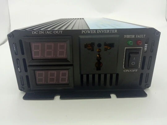 

Off grid 2500W pure sine wave solar power inverter DC 24V to AC 220V digital display