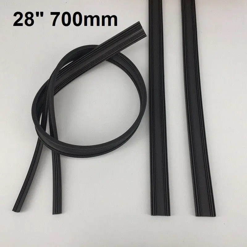 2pcsx700mm Universal Frameless Windshield Wiper Blade Rubber Refill Strips new | Автомобили и мотоциклы