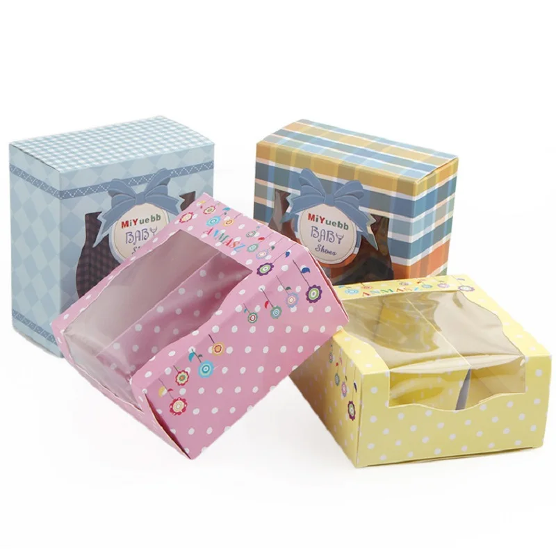 

Hot Sell Box Packaging Of Gift Shoe Boxes Kids Beautiful Cute Baby Shoes Box Children Colorful Cartoon Princess Boxes wholesale