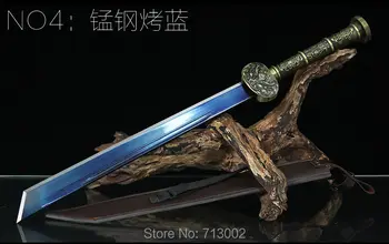 

Chinese Wushu Sword KungFu Sword Broadsword For Tang Jian Dao With Quenched Bluing Manganese Steel Blade