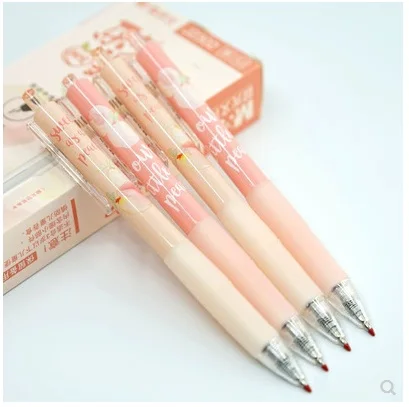 

10PCS/LOT M&G Chenguang stationery 0.5 cute unisex pink peach party press pen gel pen
