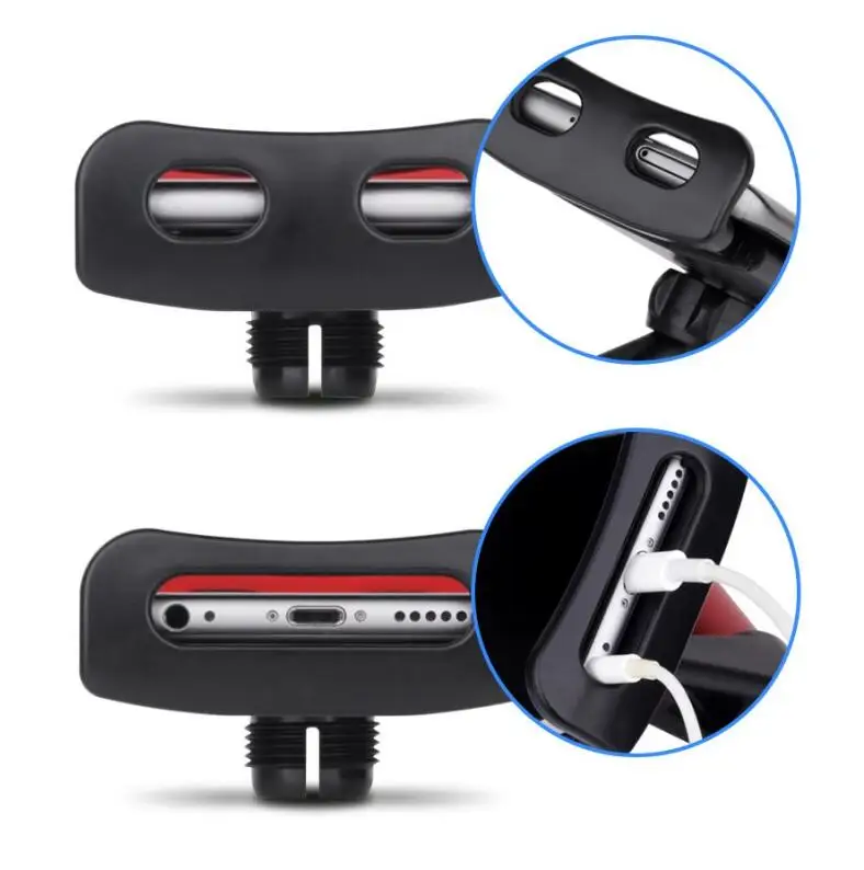 Car Back Seat Holder 360 Degree Rotate Stand Auto Headrest Bracket For iPhone Tablet