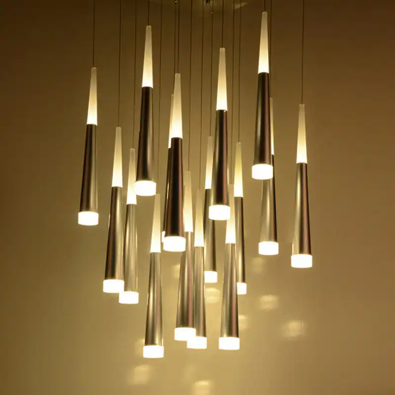 long drop pendant light
