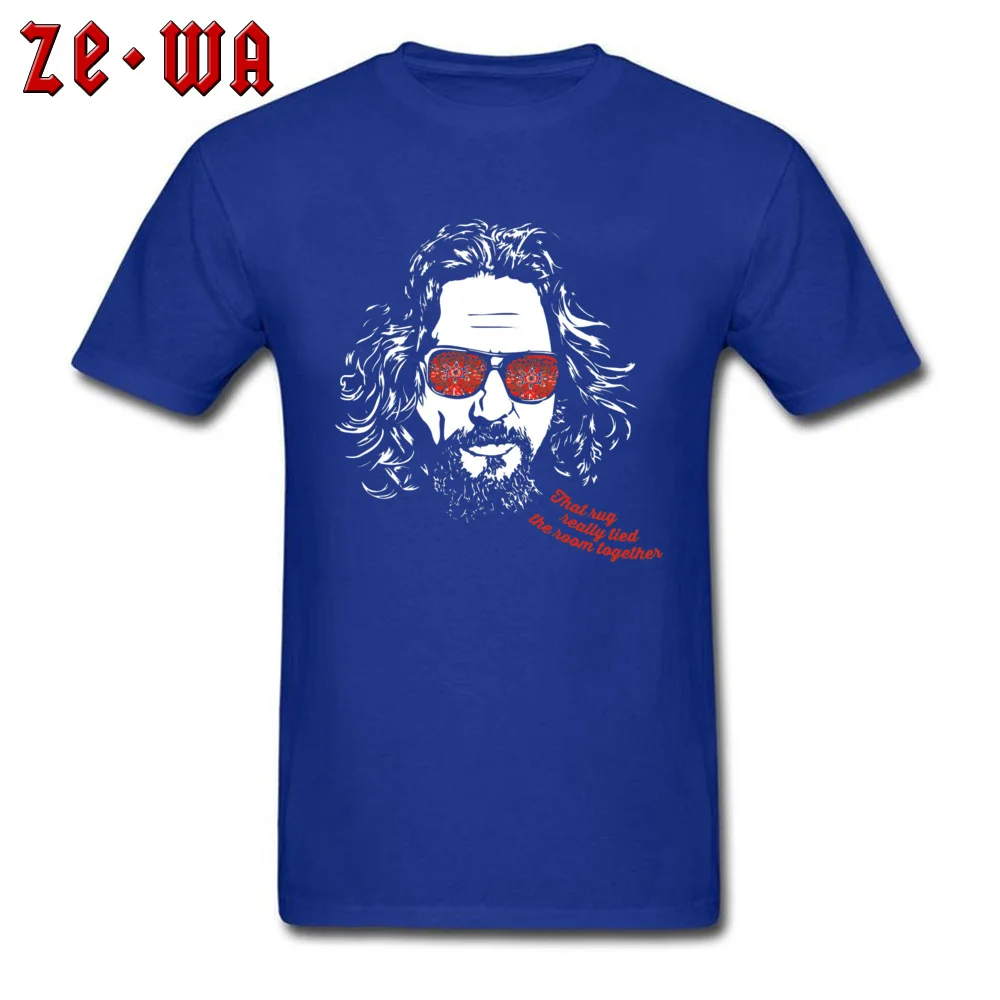 Классические большие футболки Lebowski с персонажами музыкальные изображением