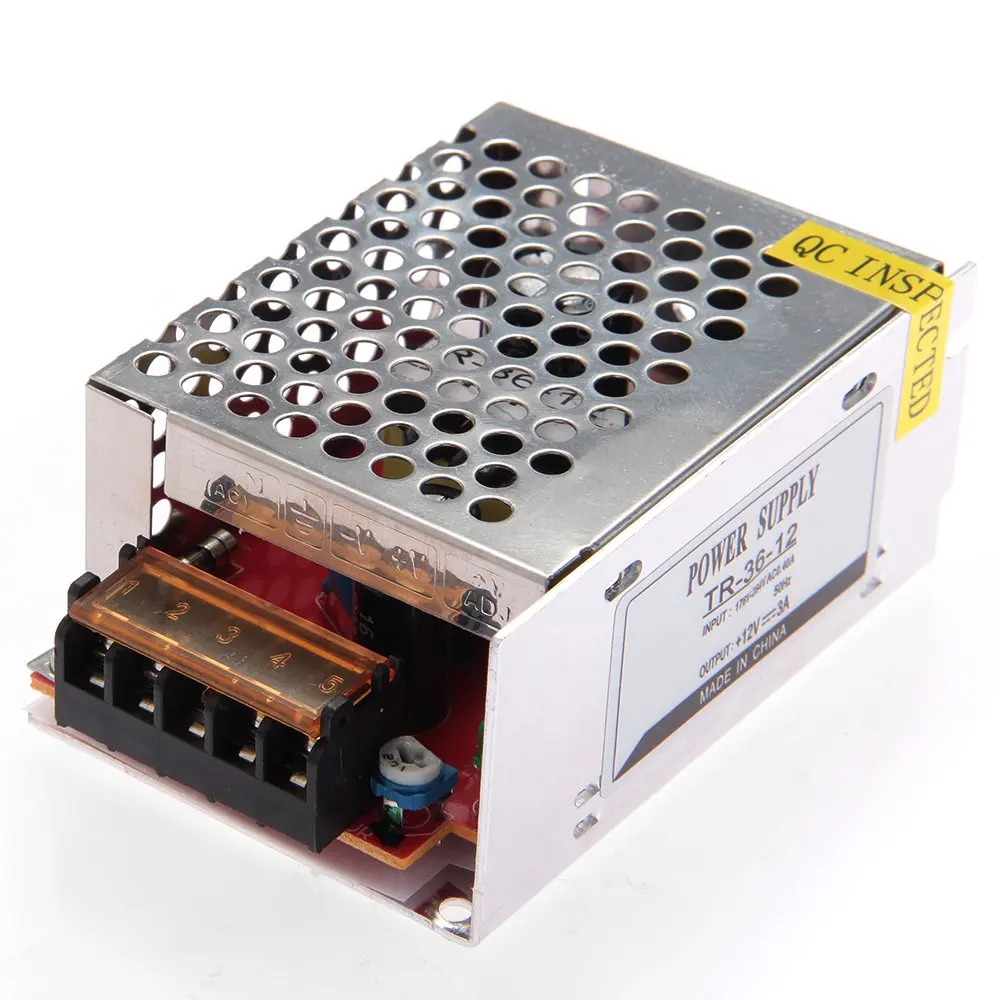 FSLH 36W Driver Power supply Transformer DC 12V 3A by Band font b LED b font