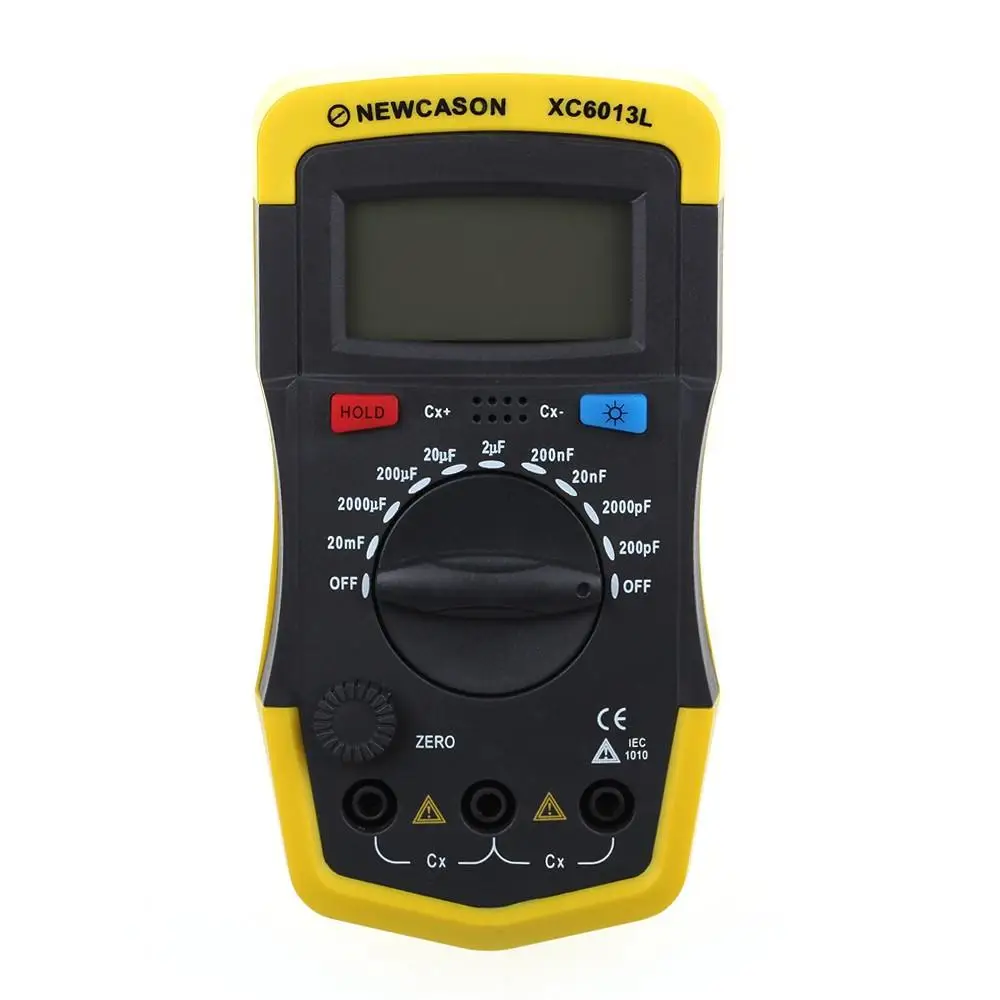 

XC6013L Digtital Multimeters LCD Meter Capacitance Capacitor Tester Electrical Tools Multifunctional mF uF Circuit Gauge