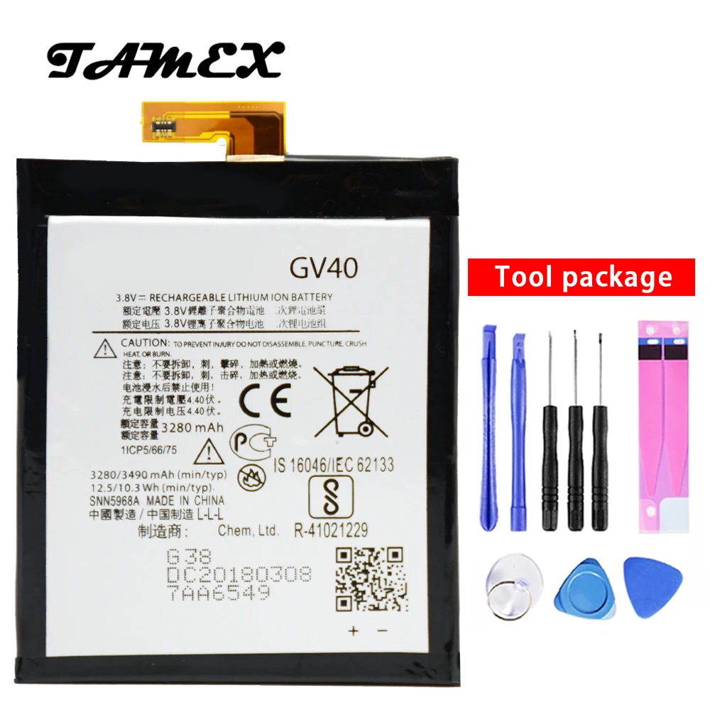 New Spare Li ion Battery GV40 SNN5968A fit For Motorola Moto Z Droid