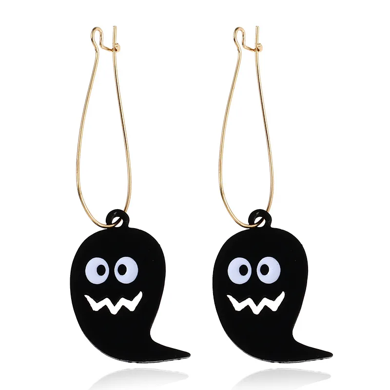 Halloween kitty earrings fashion jewelry 2017 trendy dangle drop