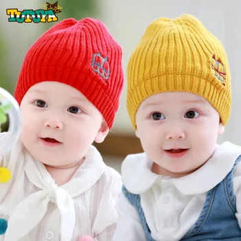

TuTuYa New Arrival Baby Girl Boy Winter Hat Baby Soft Warm Beanie Hat Crochet Elasticity Knit Hats Children Casual Warm Cap