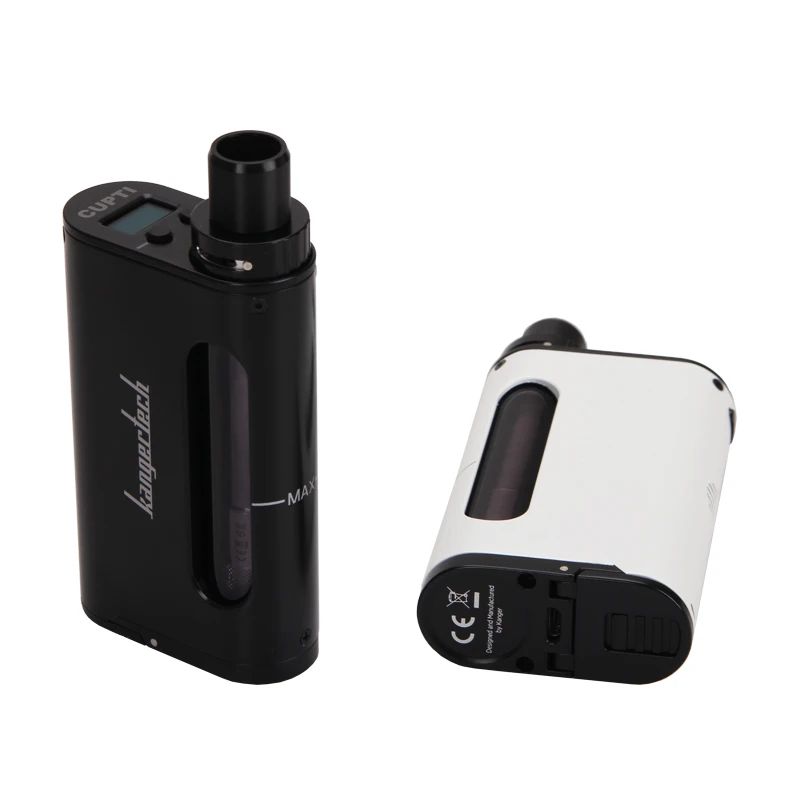 Оригинал Kanger cupti 75 Вт TC AIO комплект с 5 мл распылитель SS316L 1.5ohm clocc core kanger