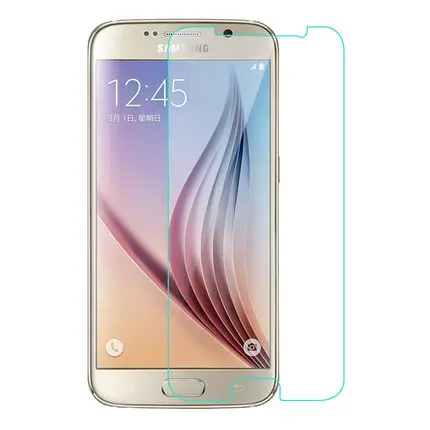 Закаленное защитное стекло 9H для Samsung Galaxy S6 G9200 G920F|tempered glass screen protector|glass protectorscreen