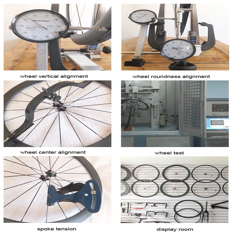 Excellent OZUZ A271SB 38mm front 50mm rear standard wheels v brake 3k cycling carbon wheels clincher tubular 700c road wheelset 494 wheels 6