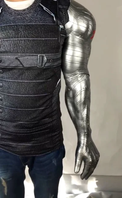 The Avengers Captain America Winter Soldier Bucky Barnes Robotic Arms Halloween Weapons The Avengers Captain America Winter Soldier Bucky Barnes Robotic Arms Halloween Weapons