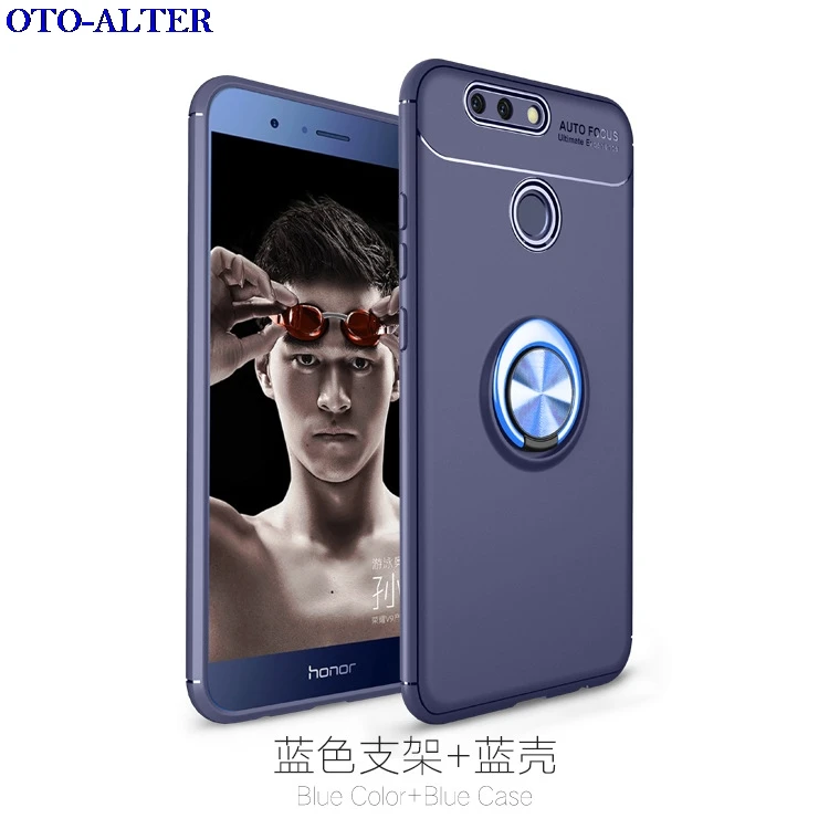 OTO-ALTER luxury ring holder case for Huawei Honor  V9 car holder mobile case adorption case magnetic case 6 colors available