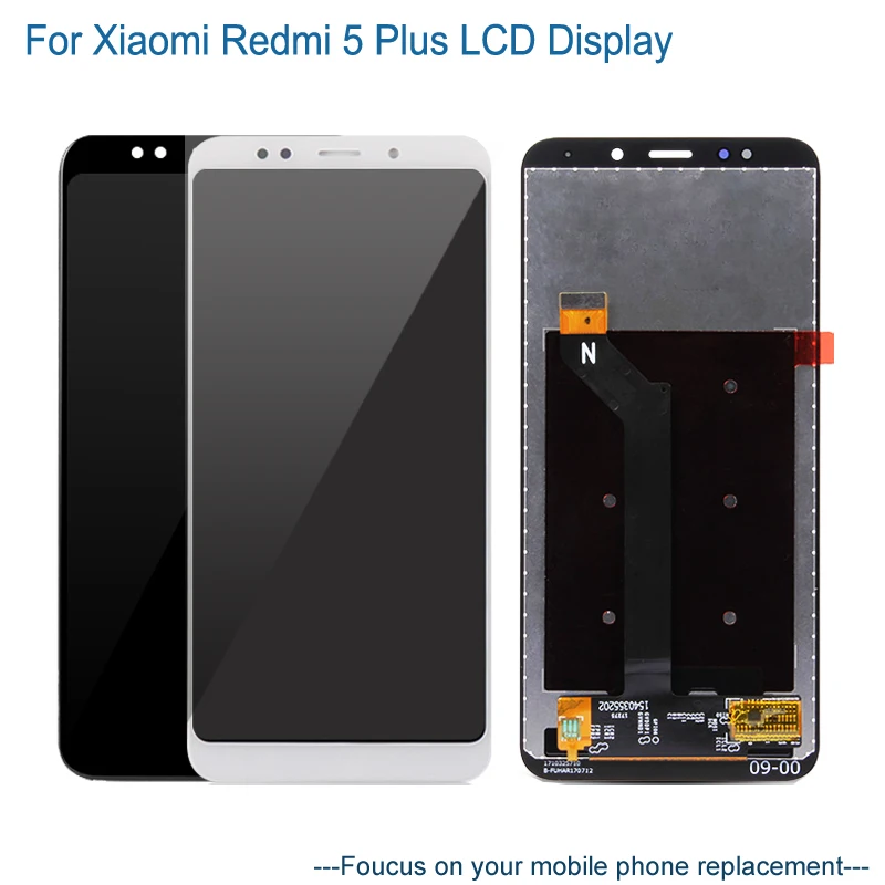 

LCD Display For Xiaomi Redmi 5 Plus + TouchScreen Digitizer Assembly Replacement LCD Screen For Xiaomi Redmi 5 Plus Mobile Phone
