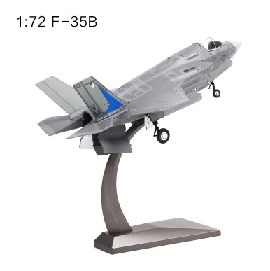 1/72 модель самолета USAF F-35A F35B F35C Lightning II Joint Strike Fighter литой металлический самолет модель игрушки для детей подарок - Цвет: F-35B