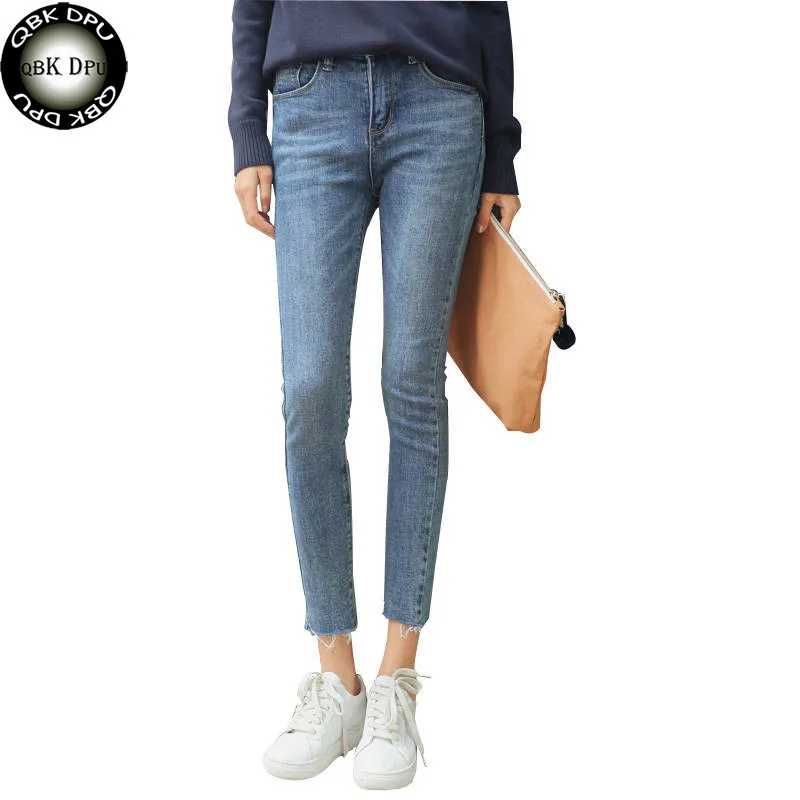 

Skinny Slim Jeans For Women Vintage Style Black Women's Jeans Female Denim Pencil Pants Stretch Korean Jeans For Woman Summer