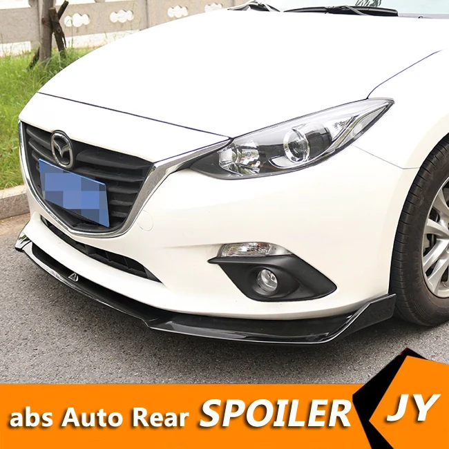 

For Mazda 3 Axela ABS Rear Bumper Diffuser Bumpers Protector For 2014-2019 Axela Body kit bumper rear lip rear spoiler