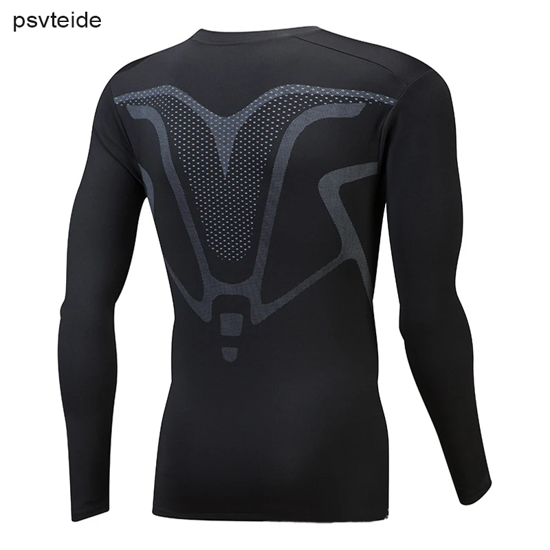 Мужская футболка для бега, 3D футболка для бега с принтом, базовый слой, велосипедная рубашка, Рашгард размера плюс, мужские компрессионные футболки, модные