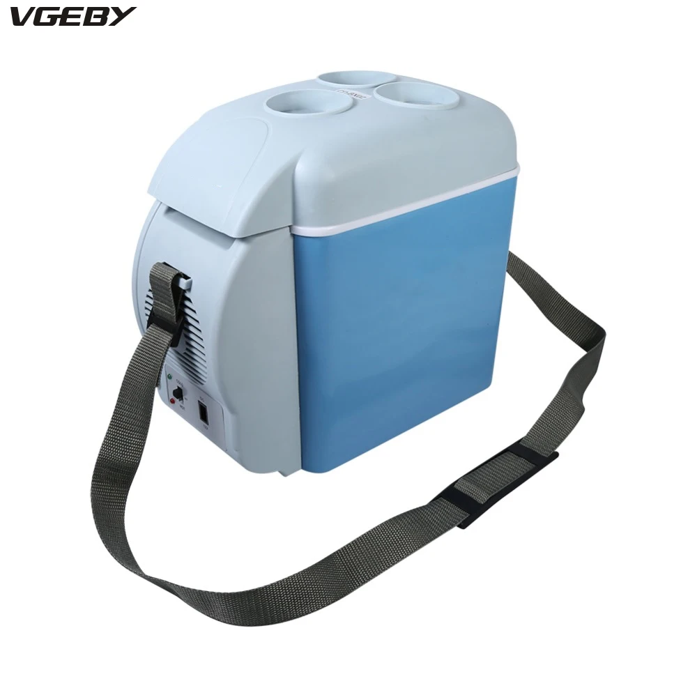 

Original 7.5L Mini Fridge Car Refrigerator Multi-Function Dual-Mode Temperature Control Vehicular Fridge Home Travel Use