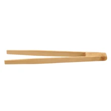 Деревянные щипцы для тостов, деревянные зажимы для еды, тостер, бекон, сахар, лед, чай, Тонг, для салата, домашний пинцет, инструменты для выпечки, кухонные инструменты