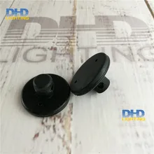 100 шт./лот черный цвет потолочные зажимы блочная люстра силиконовые крючки потолочный кабель фиксаторы карабин для ремешка зажимы