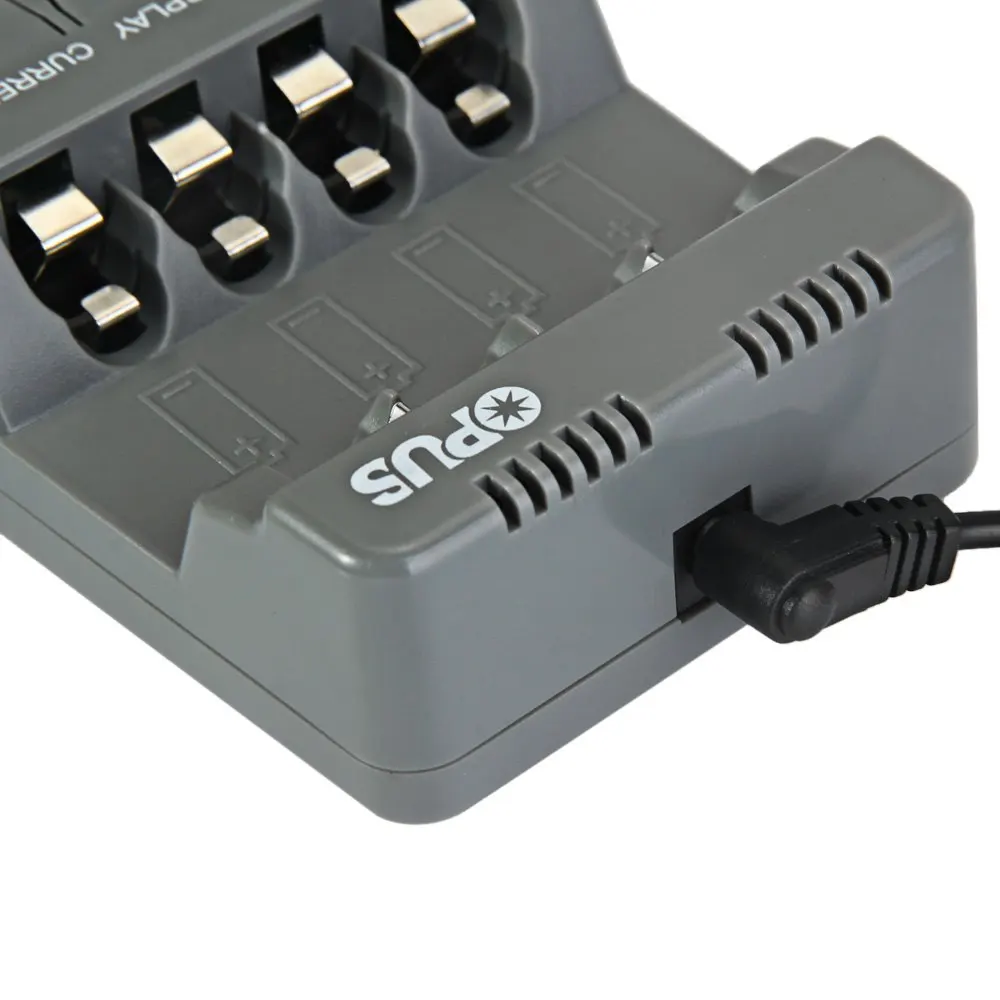 Opus BT C700 4 слота интеллектуальное зарядное устройство AA AAA с ЖК экраном EU Plug Ni MH NiCd