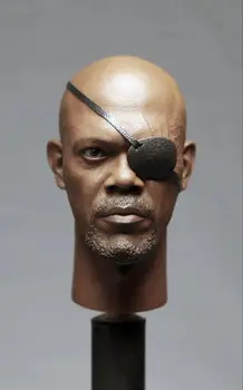 

1/6 HT Captain America 2 aegis Secretary Nick Ferrie 2 Male Head Sculpture Model