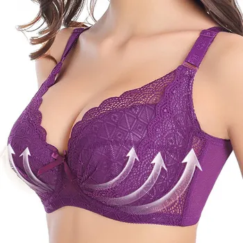 

Sexy Lace Women Bra lingerie Plus Size C D Big Size Bralette Ultrathin Pure Cotton Brassiere Women Underwear push up bra