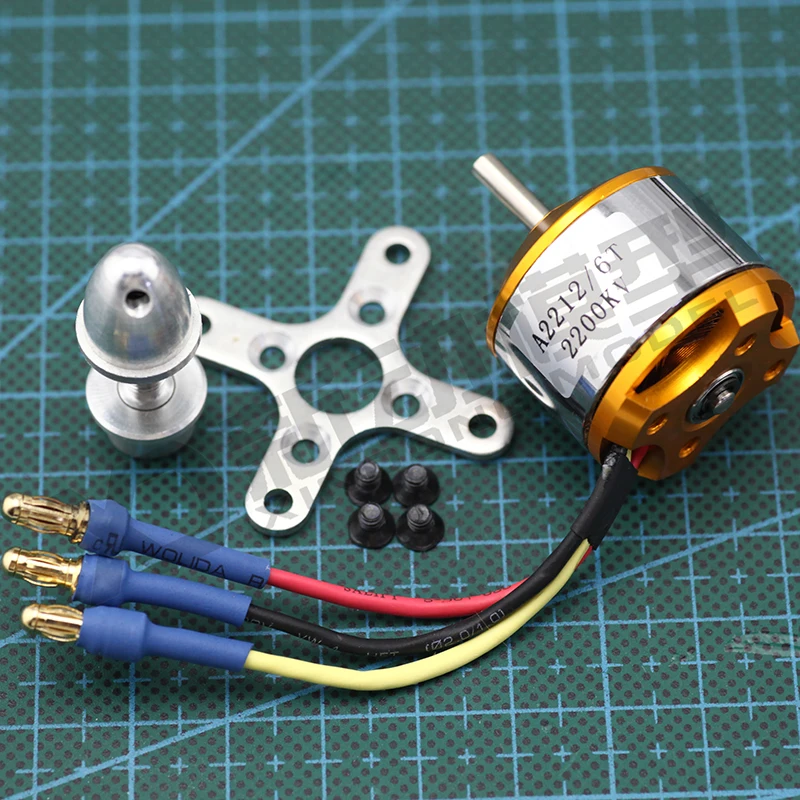 Oiginal XXD бесщеточный двигатель + ESC 30A Combo KV1400 KV2200 для радиоуправляемого самолета