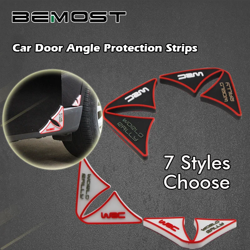 

BEMOST Car Door Rubber Protector Door Angle Guard Corner Strip Crash Decoration Stickers For Daewoo Matiz Lanos Nexia Lacetti