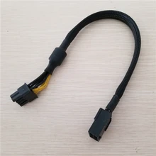 PCI-E PCIe Графика Видеокарта 8Pin Женский до 8Pin (6Pin + 2Pin) мужской удлинитель питания Кабели с муфтой 18AWG провода