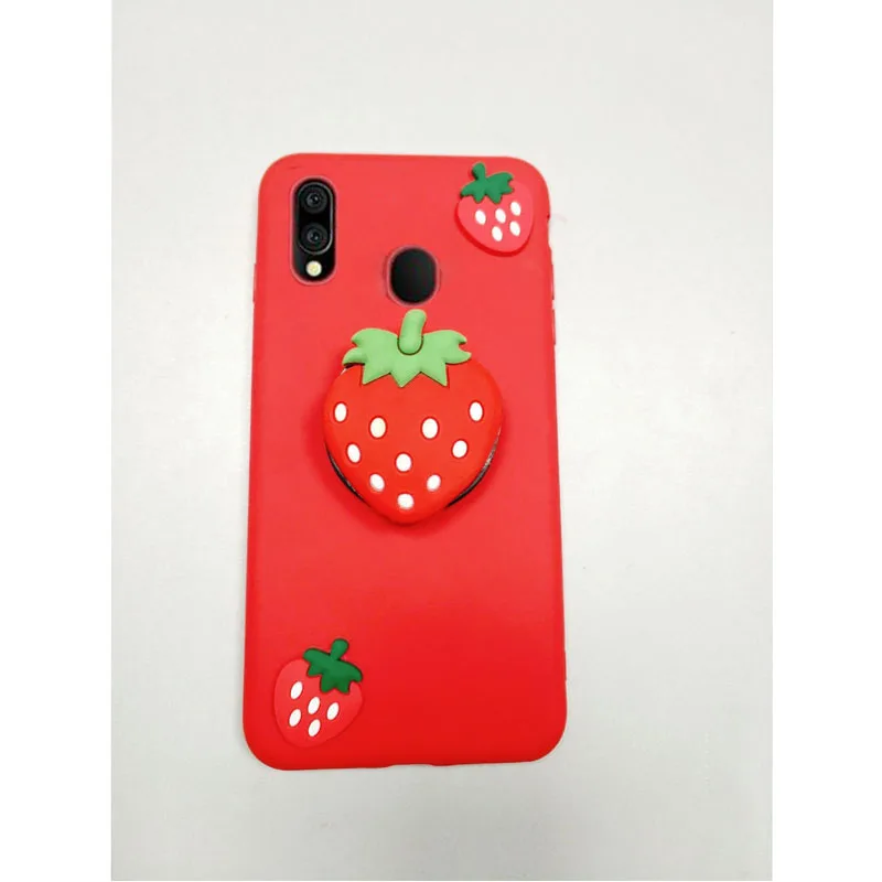 Милый 3D Мягкий силиконовый чехол для Huawei Mate 20 Lite Nova 3 3i 3E 10 держатель кольцо