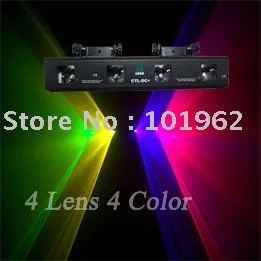 

RGVY 4 Color DJ Laser Stage Light Club Party Disco DMX